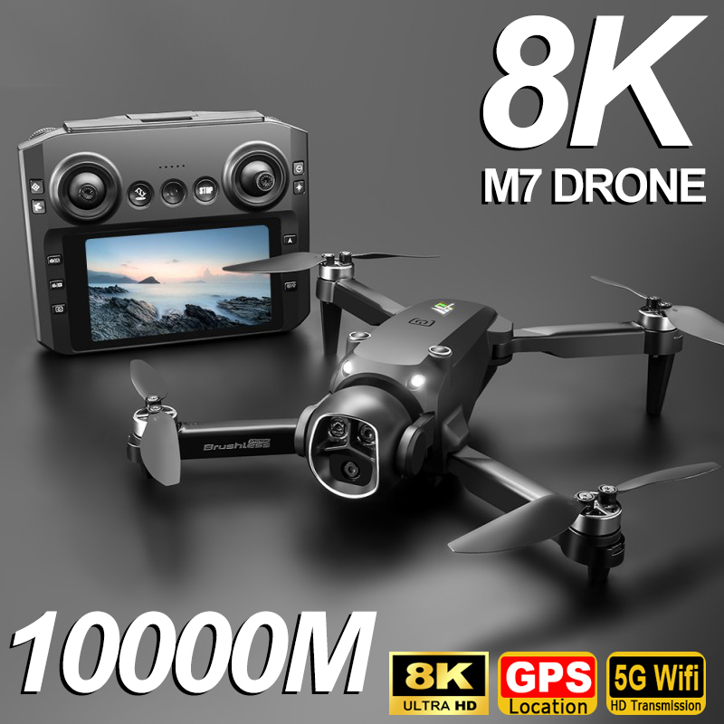 M7 GPS Drone 8K  Aerial HD Dua - Drone Mapping recension och pris
