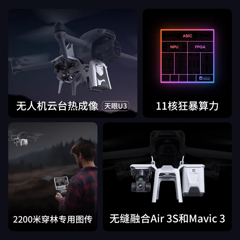 U3 drone thermal imaging modif - Drone Thermal Imaging recension och pris