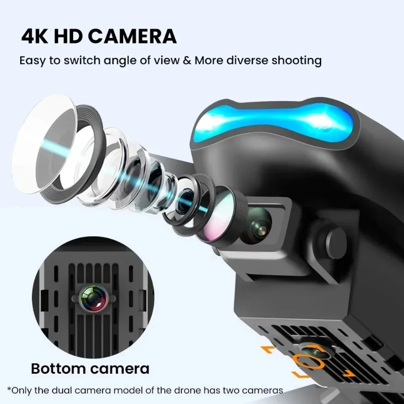 E99Pro HD 4K Dual WiFi FPV Dro - Drone Surveying recension och pris