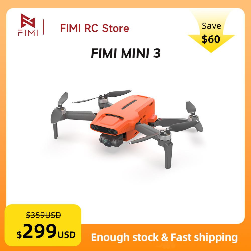 FIMI MINI 3 Camere Drone 4K 60 - Drone Mapping recension och pris